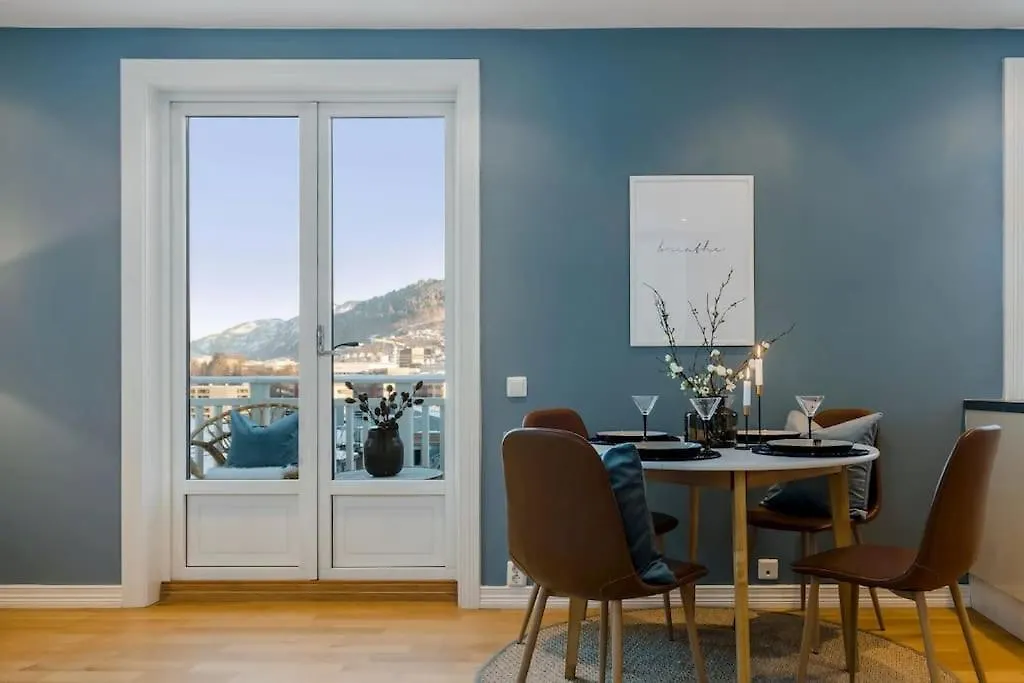 Moderne Og Sentral Leilighet Med Terrasse! Appartement Bergen